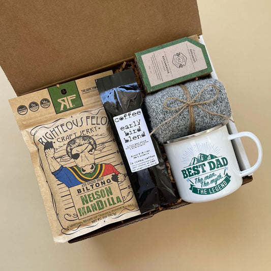 Gift for Outdoorsy Dads | Gift Box for Men Who Love Fishing, Boating, RV, Camping
