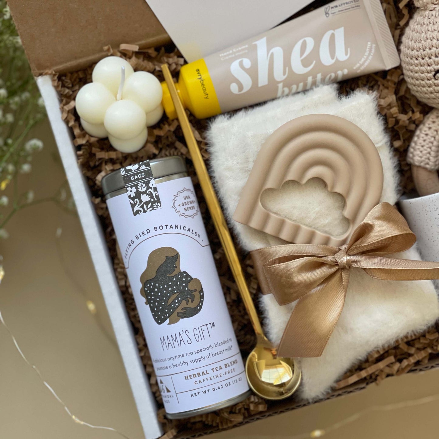Christmas Spa Gift Box. Gift for Mom. Gift for Friend. 