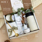 Christmas Self Care Gift Box for Her | Holiday Gift Box with Blanket, Socks & Snow Globe