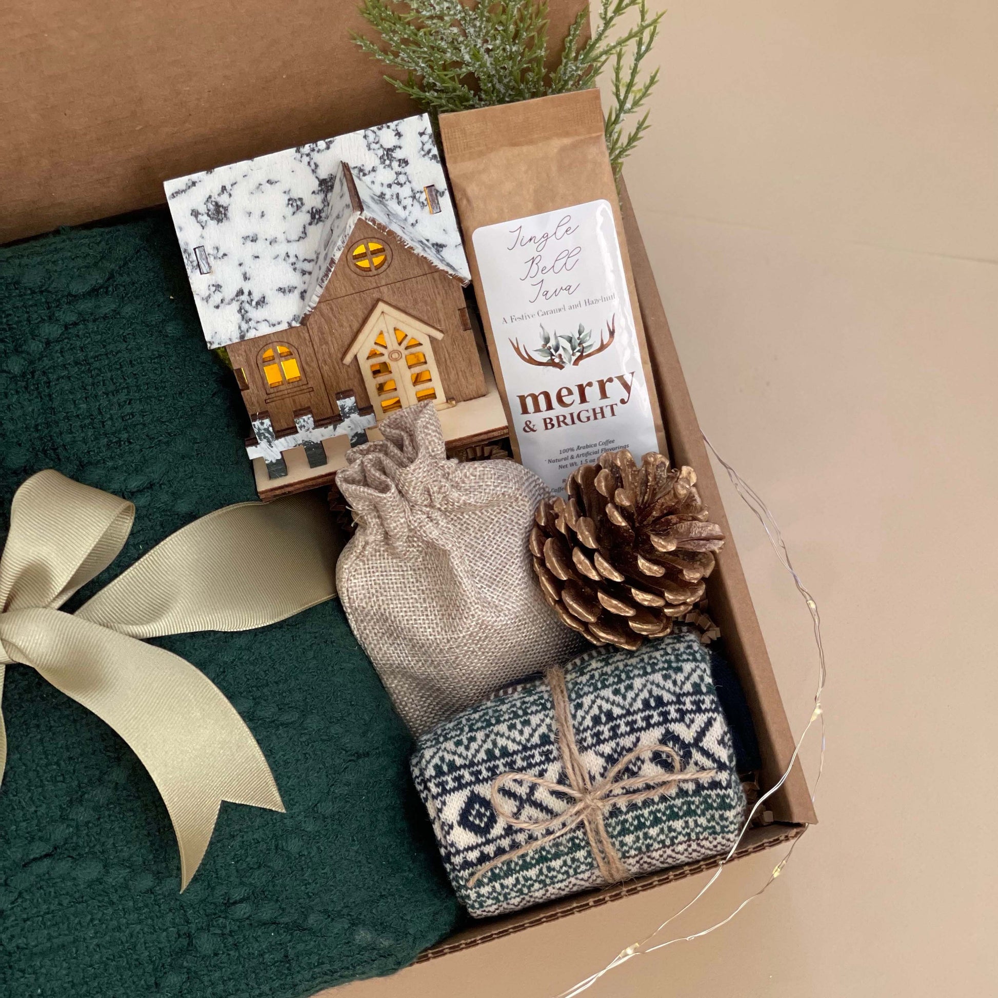 Holiday Gift Box for Him  Mens Winter Gift Basket – Happy Hygge Gifts